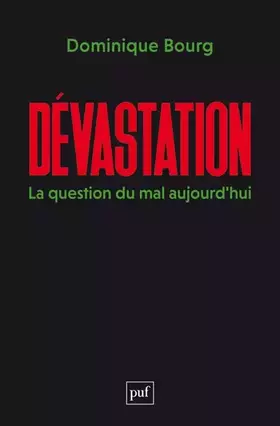 Couverture du produit · Dévastation: La question du mal aujourd’hui