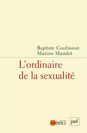 Couverture du produit · L'ordinaire de la sexualité