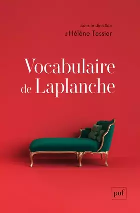 Couverture du produit · Vocabulaire de Laplanche