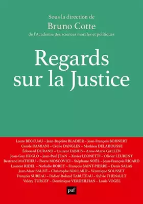 Couverture du produit · Regards sur la justice