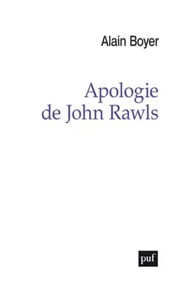 Couverture du produit · Apologie de John Rawls