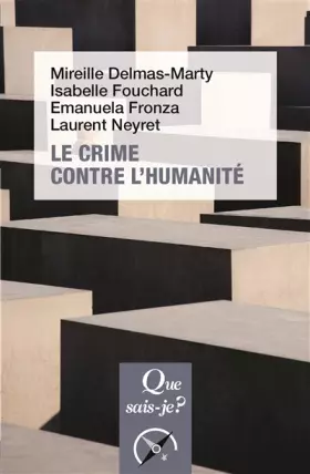 Couverture du produit · Le crime contre l'humanité