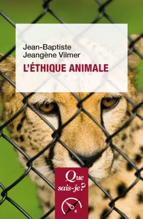 Couverture du produit · L'éthique animale