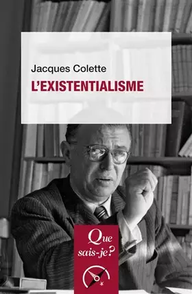 Couverture du produit · L'existentialisme