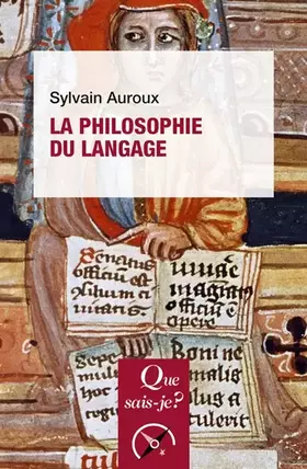 Couverture du produit · La philosophie du langage