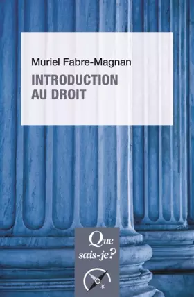 Couverture du produit · Introduction au droit