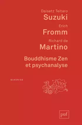 Couverture du produit · Bouddhisme Zen et psychanalyse