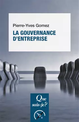 Couverture du produit · La gouvernance d'entreprise