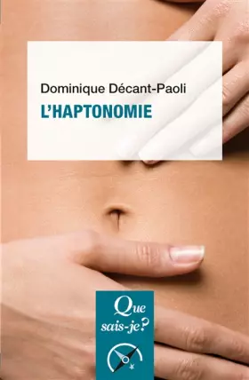 Couverture du produit · L'haptonomie