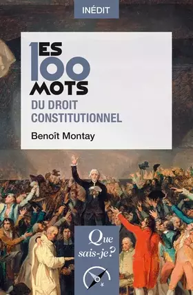 Couverture du produit · Les 100 mots du droit constitutionnel