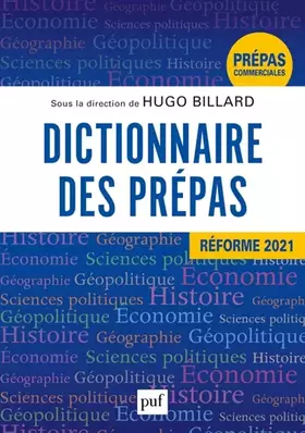 Couverture du produit · Dictionnaire des prépas