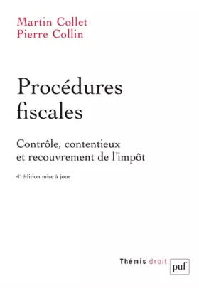Couverture du produit · Procédures fiscales