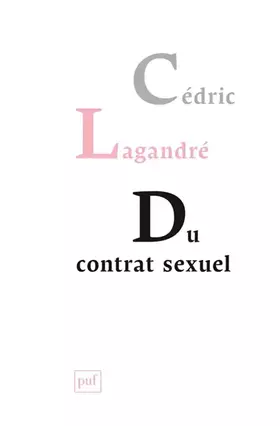 Couverture du produit · Du contrat sexuel