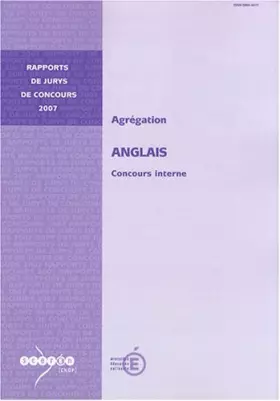 Couverture du produit · Agrégation Anglais: Concours interne