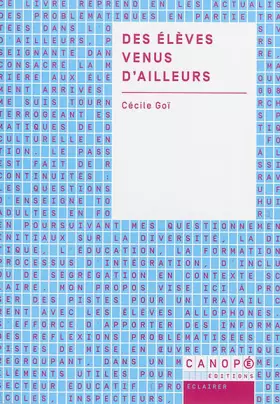 Couverture du produit · Des élèves venus d'ailleurs