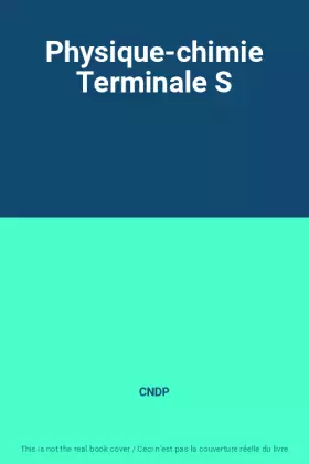 Couverture du produit · Physique-chimie Terminale S