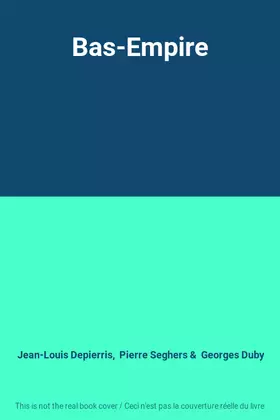Couverture du produit · Bas-Empire