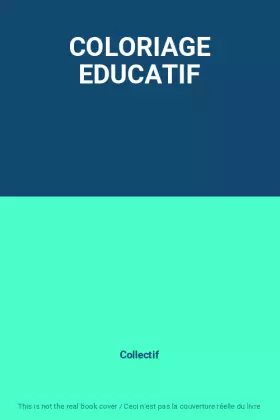 Couverture du produit · COLORIAGE EDUCATIF