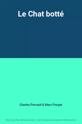 Couverture du produit · Le Chat botté