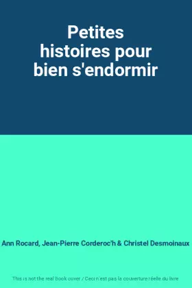 Couverture du produit · Petites histoires pour bien s'endormir