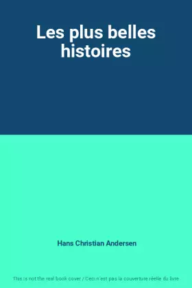 Couverture du produit · Les plus belles histoires