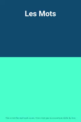 Couverture du produit · Les Mots