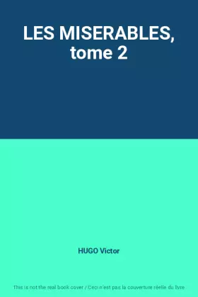 Couverture du produit · LES MISERABLES, tome 2
