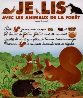 Couverture du produit · Je lis avec les animausx de la forêt