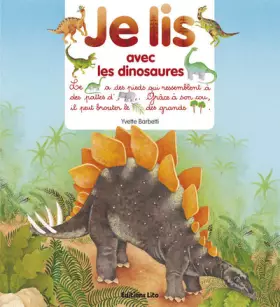 Couverture du produit · Je lis avec les dinosaures - Dès 3 ans