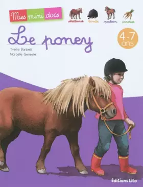 Couverture du produit · Mes mini-docs : Le poney - Dès 4 ans