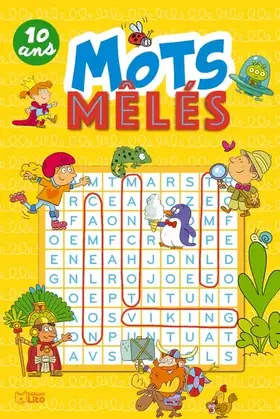Couverture du produit · Super bloc jeux: Mots mêlés - Dès 10 ans
