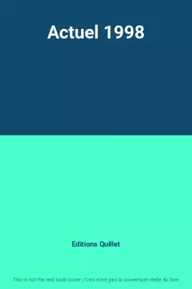 Couverture du produit · Actuel 1998