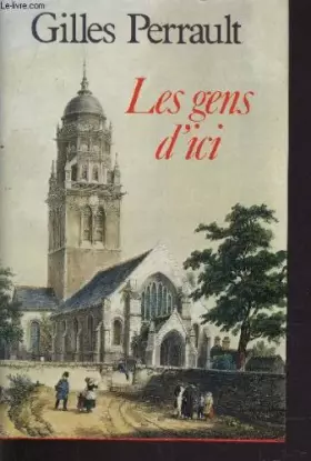 Couverture du produit · Les gens d'ici