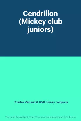 Couverture du produit · Cendrillon (Mickey club juniors)