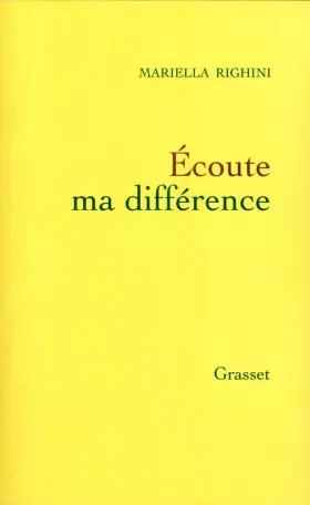 Couverture du produit · Ecoute ma différence