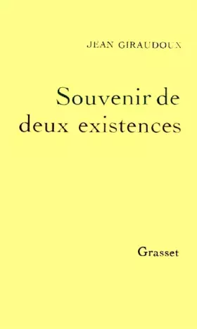 Couverture du produit · Souvenir de deux existences