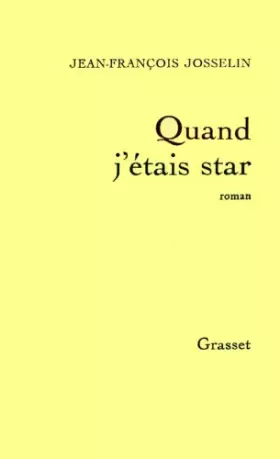 Couverture du produit · Quand j'étais star