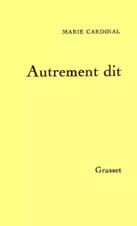 Couverture du produit · Autrement dit