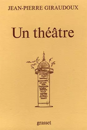Couverture du produit · Un théâtre