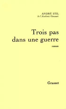 Couverture du produit · Trois pas dans une guerre