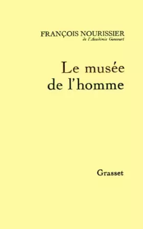 Couverture du produit · Le musée de l'homme