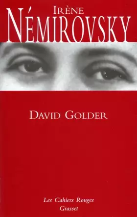Couverture du produit · David Golder