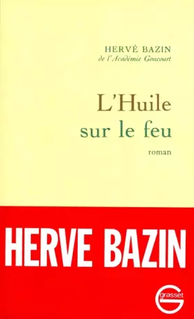 Couverture du produit · L'huile sur le feu
