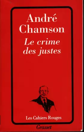 Couverture du produit · Le Crime des justes