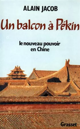 Couverture du produit · Un balcon à Pékin