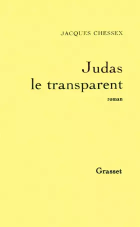 Couverture du produit · Judas le Transparent