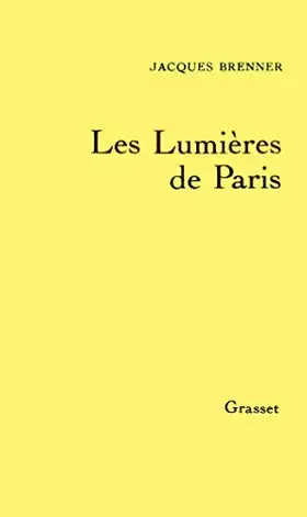 Couverture du produit · Les lumières de Paris