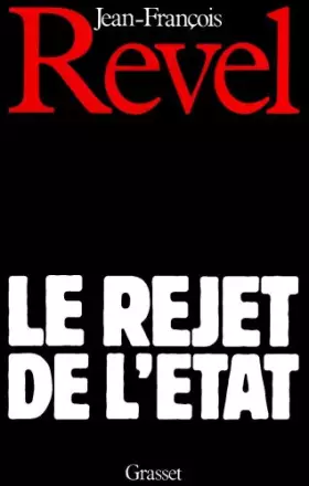 Couverture du produit · Le rejet de lÉtat