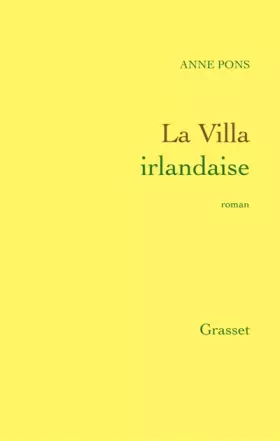Couverture du produit · La villa irlandaise
