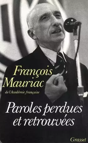 Couverture du produit · Paroles perdues et retrouvées